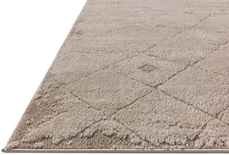 Loloi Amber Lewis Monty Collection MOT-05 Beige/Natural 6'-7" x 9'-3", .50" Pile Height, Area Rug - Image 5