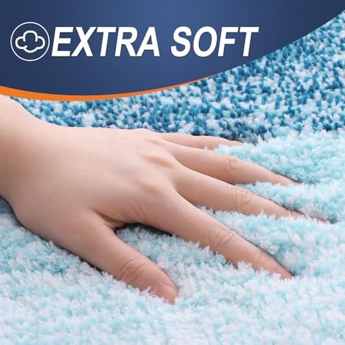 OLANLY Bathroom Runner Rug 70x24, Extra Soft Absorbent Microfiber Bath Rugs - Image 2