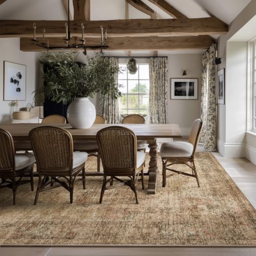 Machine Washable Rugs for Living Room: 9x12 Area Rugs for Bedroom - Image 4