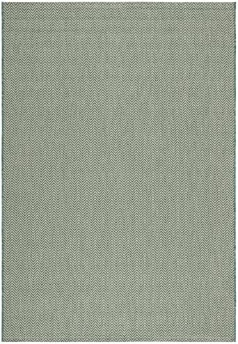 SAFAVIEH Courtyard Outdoor Area Rug 6'7"x9'6", Dark Green CY8022-32221 - Image 3