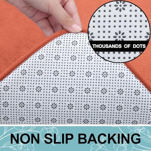 Smiry Memory Foam Bath Mat 24x16, Extra Soft and Absorbent Bathroom Rugs - Image 6