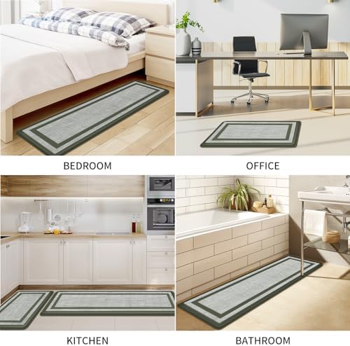 Mattitude Kitchen Mats Set of 2,Cushioned Anti-Fatigue Non-Skid Rug Sets - Image 7