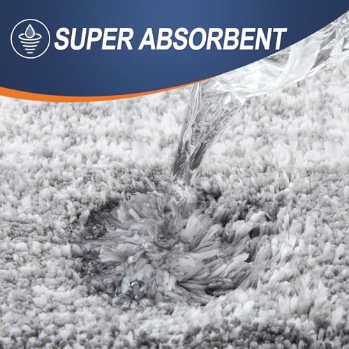 OLANLY Large Bathroom Rugs 50x30, Extra Soft Absorbent Microfiber Bath Rugs - Image 4