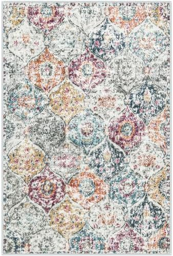 Lahome Moroccan Entryway Rug, 2x3 Kitchen Rugs Non Slip Washable - Image 6