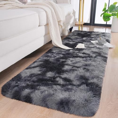 Chicrug Soft Runner Rugs for Bedroom Living Room Plush Fluffy Rug 2x8 - Image 2