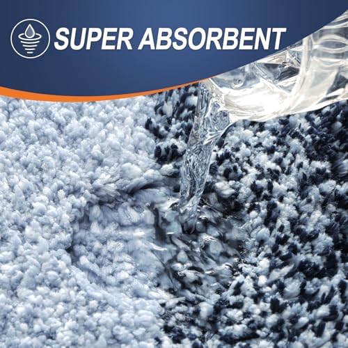 OLANLY Bathroom Rugs Mat 30x20, Extra Soft Absorbent Microfiber Bath Rugs - Image 4