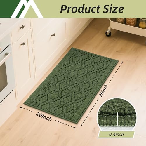 COSY HOMEER Kitchen Rugs and Mats 20"x30" Non Slip Kitchen Mats for Floor - Image 2