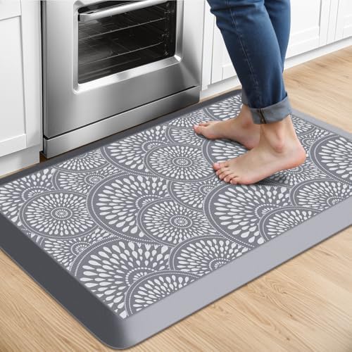 Mattitude 4/5 Inch Kitchen Mat, Waterproof Non-Slip Standing Mats and Rugs by Mattitude
