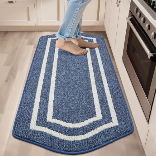 COSY HOMEER Long Kitchen Floor Mats and Rugs Non Slip Washable,24"x59" by COSYHOMEER