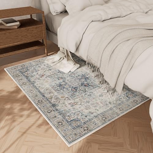 Machine Washable Throw Rugs for Entryway: Door Mat Indoor Entrance 2x3 Small Rug Stain Resistant Non-Slip Low Pile Soft Carpet for Kitchen Front Door Indoor Entry Bathroom Bedroom - Image 5
