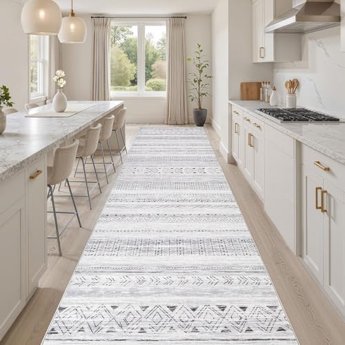 cotiled Hallway 3x8 Runner Rugs Washable Boho Moroccan Soft Rug - Image 7