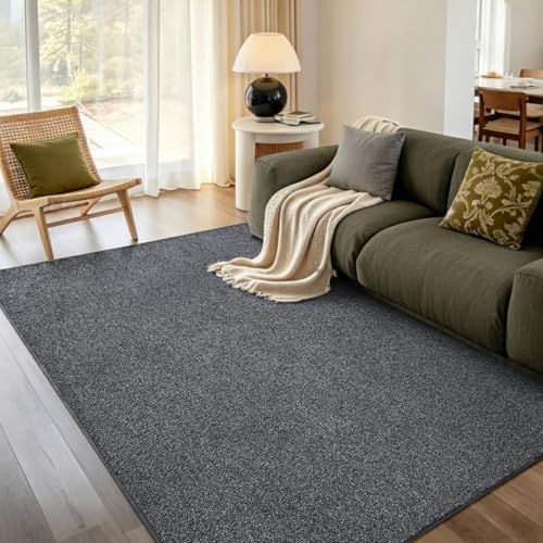 5x7 Black/White Area Rug Washable Non-Slip Soft for Living Room Bedroom by Unknown