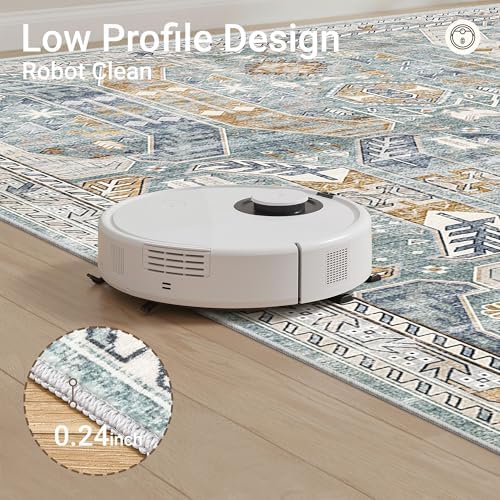 befbee Washable 5x7 Area Rug Non Slip Stain Resistant Rug for Living Room - Image 4