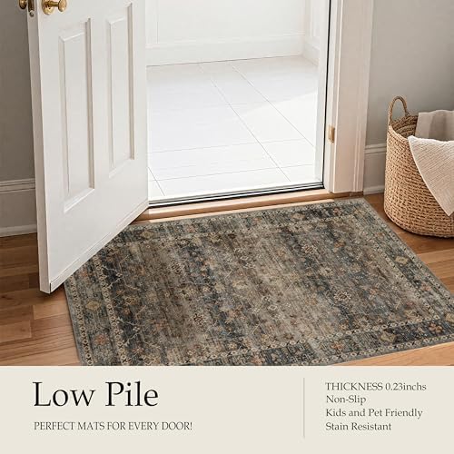 Ruaruarug Washable Area Rug 9×12 for Living Room, Ultra Soft, Camel - Image 4
