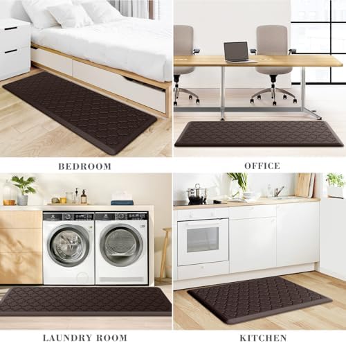 Kitchen Mat 2 PCS Cushioned Anti-Fatigue Floor Mat Standing Mat for Kitchen - Image 7