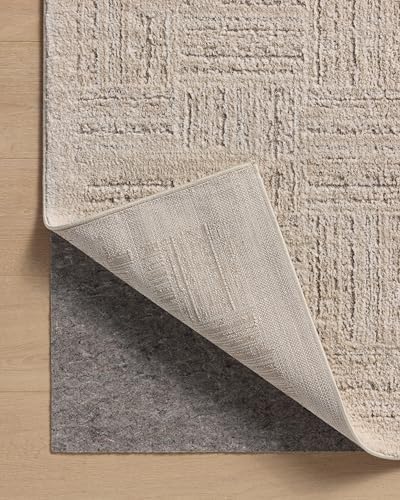 Loloi Amber Lewis Monty Collection MOT-01 Ivory/Taupe 2'-7" x 8'-0", .50" Pile Height, Runner Rug - Image 7