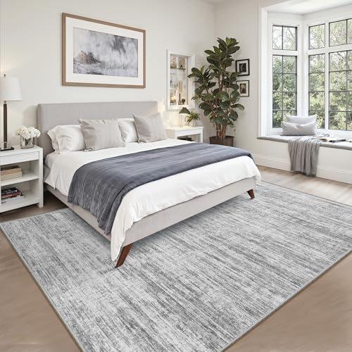 8x10 Area Rugs for Living Room,Modern Abstract Non-Slip Backing Washable Rugs,Soft Thin Large Area Rug，Stain Resistant Carpets for Bedroom Dining Room Home Decor - Image 7