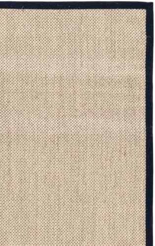 SAFAVIEH Natural Fiber Runner Rug 2'6"x8', Sisal Textured Navy NF143N - Image 3