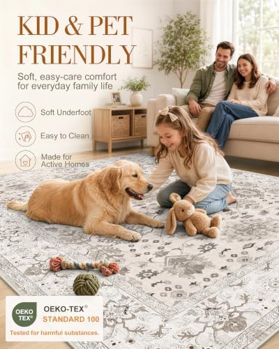 OLANLY 2x8 Washable Runner Rug, Soft Non Slip Carpet for Hallway Kitchen - Image 5