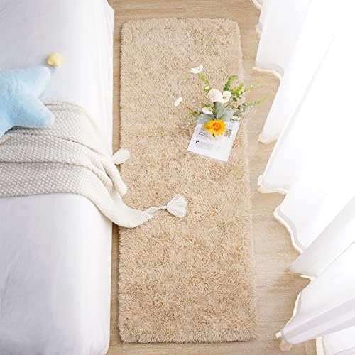 Chicrug Soft Runner Rugs for Bedroom Living Room Plush Fluffy Rug 2x5 - Image 5