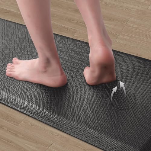 Anti-Fatigue Kitchen Mats for Floor Standing and Comfort Desk Mats 17"x60" - Image 3