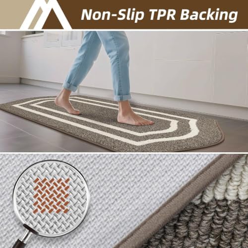 COSY HOMEER Long Kitchen Floor Mats and Rugs Non Slip Washable,24"x48" - Image 4
