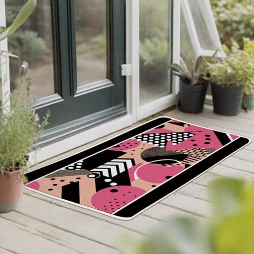 Memphis Style Kitchen Rugs Set of 2 - Image 6