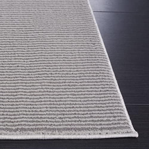 SAFAVIEH Revive Collection Area Rug - 6'7" Square, Grey, Solid Design, Non-Shedding & Easy Care, Ideal for High Traffic Areas in Living Room, Bedroom (REV102F) - Image 4