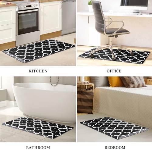 WISELIFE Anti Fatigue Mats for Kitchen Floor, 20" x 39", 4/5 Inch, Black - Image 7