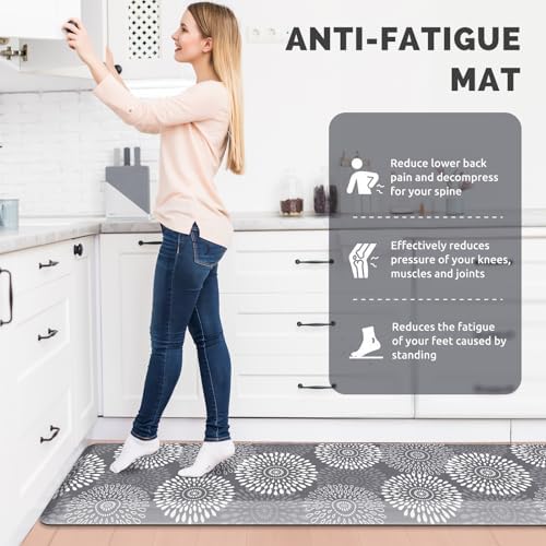 Kitchen Mat Water-Resistant Kitchen Rugs Cushioned Anti-Fatigue Floor Mat - Image 6
