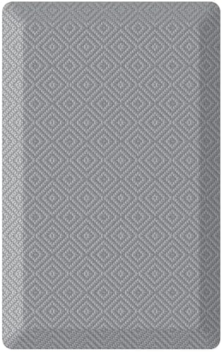 Ophanie Kitchen Mats for Floor,Grey Ash,17" L x 24" W x 0.8" Th by Ophanie