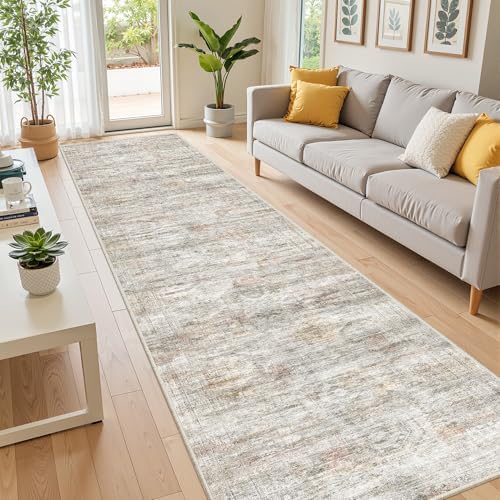 2x12 Runner Rug Non Slip,Washable Hallway Runner Rug,Green - Image 4