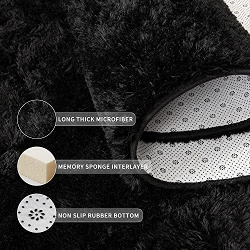 Tepook Soft Fluffy Rug for Bedroom Shaggy Fuzzy Kids Rugs for Living Room - Image 5