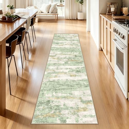 Runners for Hallways 2x8 Kitchen Runner Rugs，Modern Abstract Rug Runners for Entryway，Stain Resistant Washable Runner Rug Non-Slip 8ft Carpet Rug for Bedroom Living Laundry Room - Image 6
