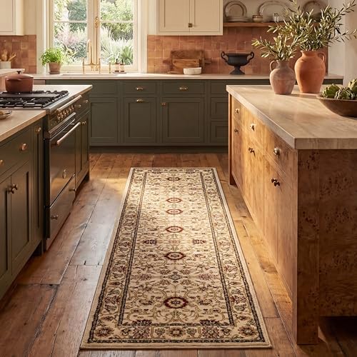 SAFAVIEH Lyndhurst Runner Rug 2'3"x20', Ivory & Ivory LNH212L by Unknown