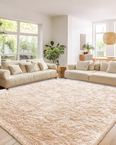 Smiry Area Rugs for Living Room Bedroom 2x4 ft, Fluffy Washable Carpet - Image 6