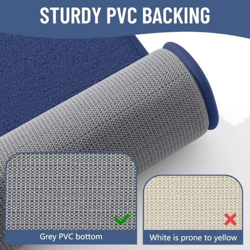 Smiry Memory Foam Bath Mat 47x20, Extra Soft Absorbent Bathroom Rugs - Image 5