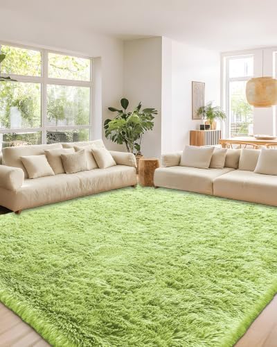 Smiry Area Rugs for Living Room Bedroom 3x5 ft, Fluffy Washable Carpet - Image 6