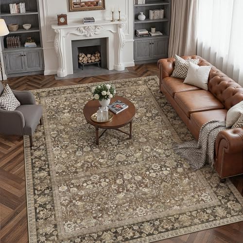 HUGEAR 8x10 Washable Area Rug for Living Room - Image 2