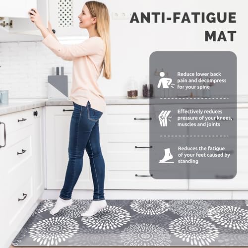 Kitchen Mat Water-Resistant Kitchen Rugs Cushioned Anti-Fatigue Floor Mat - Image 6
