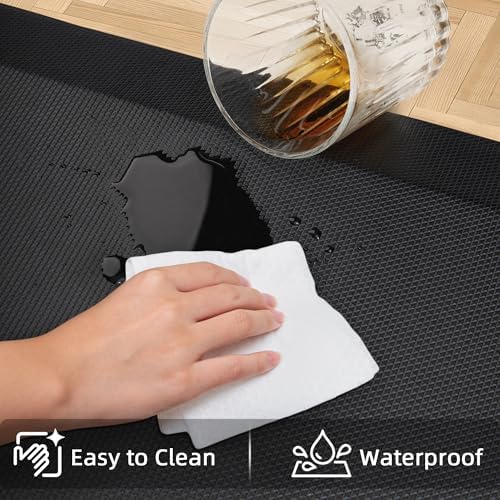 Tyrot Extra Thick Anti Fatigue Mat for Kitchen Floor, 20x39, Black - Image 3