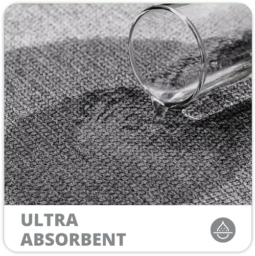 Bosap Bath Mat,Ultra Thin Bathroom Runner Rugs,Large Bath Mats for Bathroom,Quick Dry,Non-Slip,Machine Washable,Low Pile,Bath Rug,Shower Outside,Sink,Home Decor Accessories.Grey,3'x5'(36x60inch) - Image 3