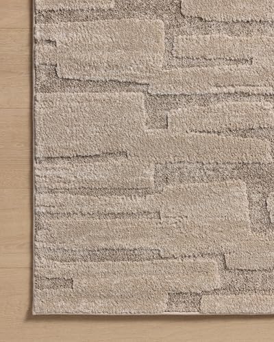 Loloi Amber Lewis Monty Collection MOT-04 Taupe/Beige 4'-0" x 6'-0", .50" Pile Height, Accent Rug - Image 7