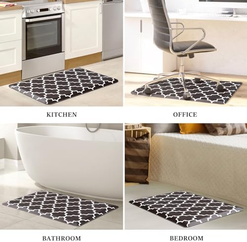 WISELIFE Anti Fatigue Floor Mat, Thick, 20" x 32", 4/5 Inch, Chocolate - Image 6