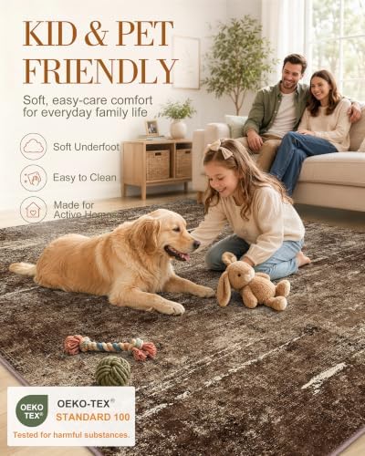 OLANLY 2x8 Washable Runner Rug, Soft Non Slip Carpet for Hallway Kitchen - Image 5