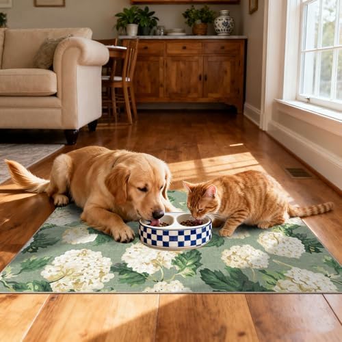 Floral Outdoor Rug - 28"x43" Front Door Mat Indoor Outside Entrance - Image 6