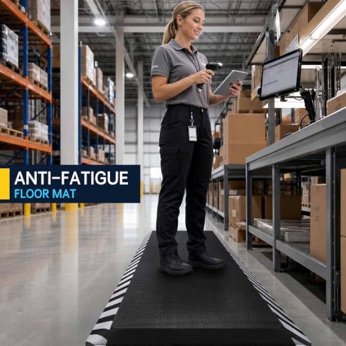 FEATOL 0.9" Anti Fatigue Mat for Industrial & Standing Mat & Home Kitchen - Image 6