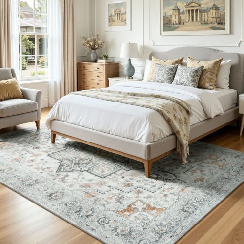 Lofus Machine Washable Area Rugs 5x7, Boho Carpet for Living Room Bedroom - Image 2