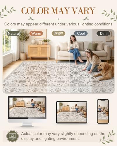 OLANLY 2x10 Washable Runner Rug, Soft Non Slip Carpet for Hallway Kitchen - Image 2