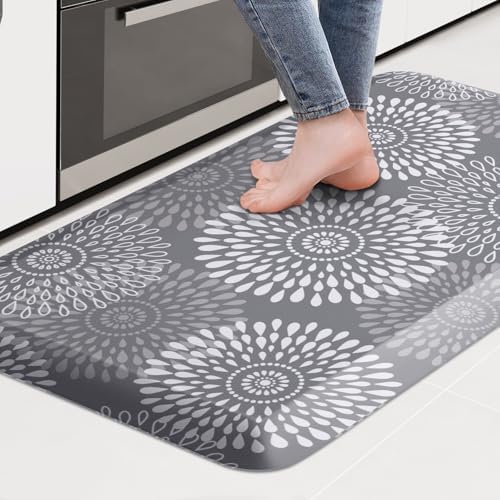 Kitchen Mat Water-Resistant Kitchen Rugs Cushioned Anti-Fatigue Floor Mat by LuxStep
